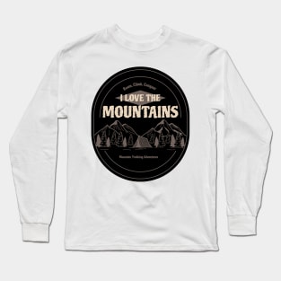 Roam, Climb, Conquer: Mountain Trekking Adventures Long Sleeve T-Shirt